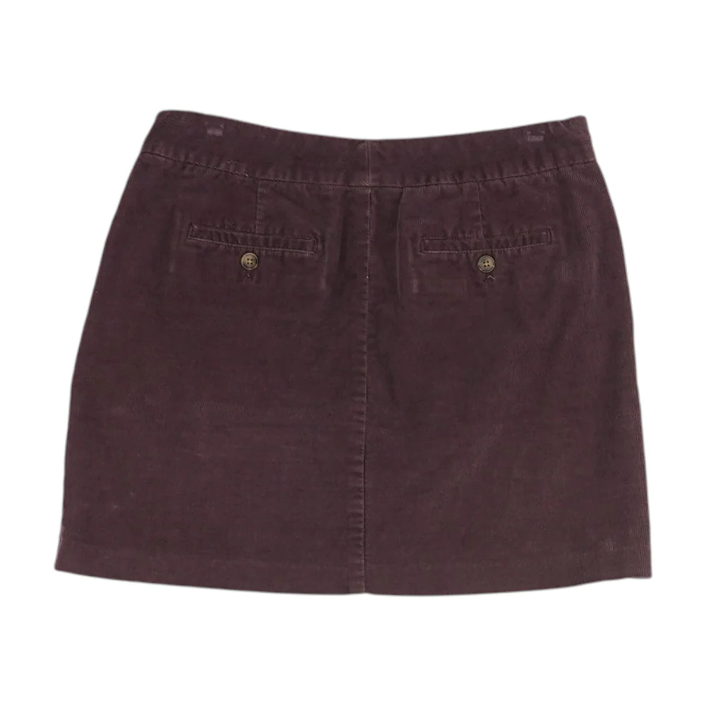 Burgundy Mini Skirt - Image 2