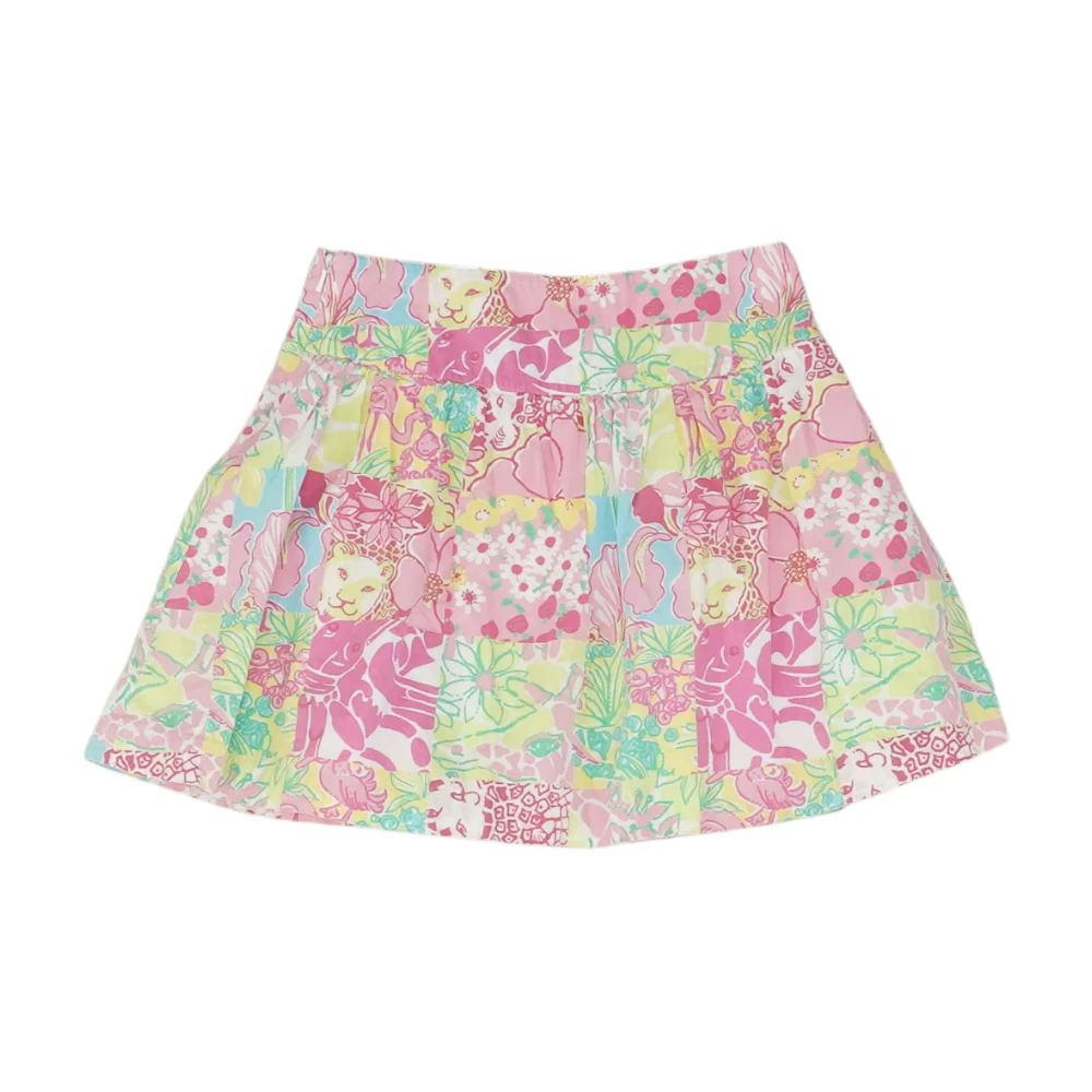 Pink Print Skirt - Image 2