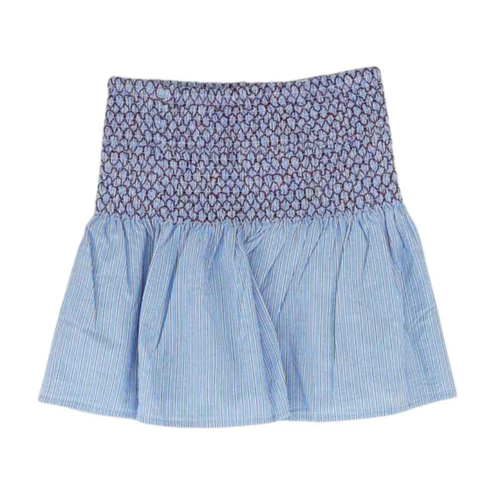 Blue Striped Skirt - Image 2