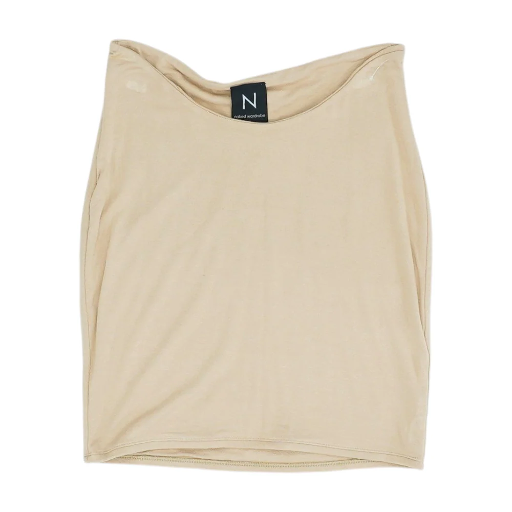 Tan Mini Skirt