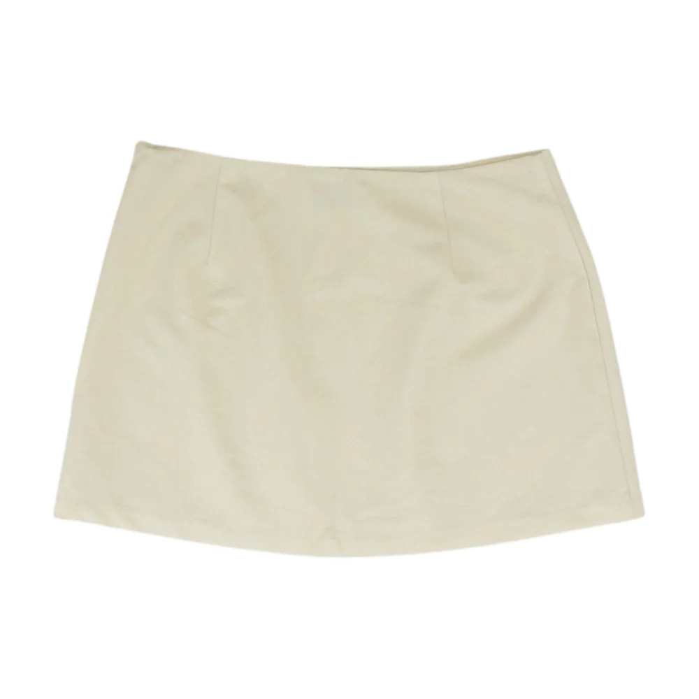 Beige Mini Skirt - Image 2