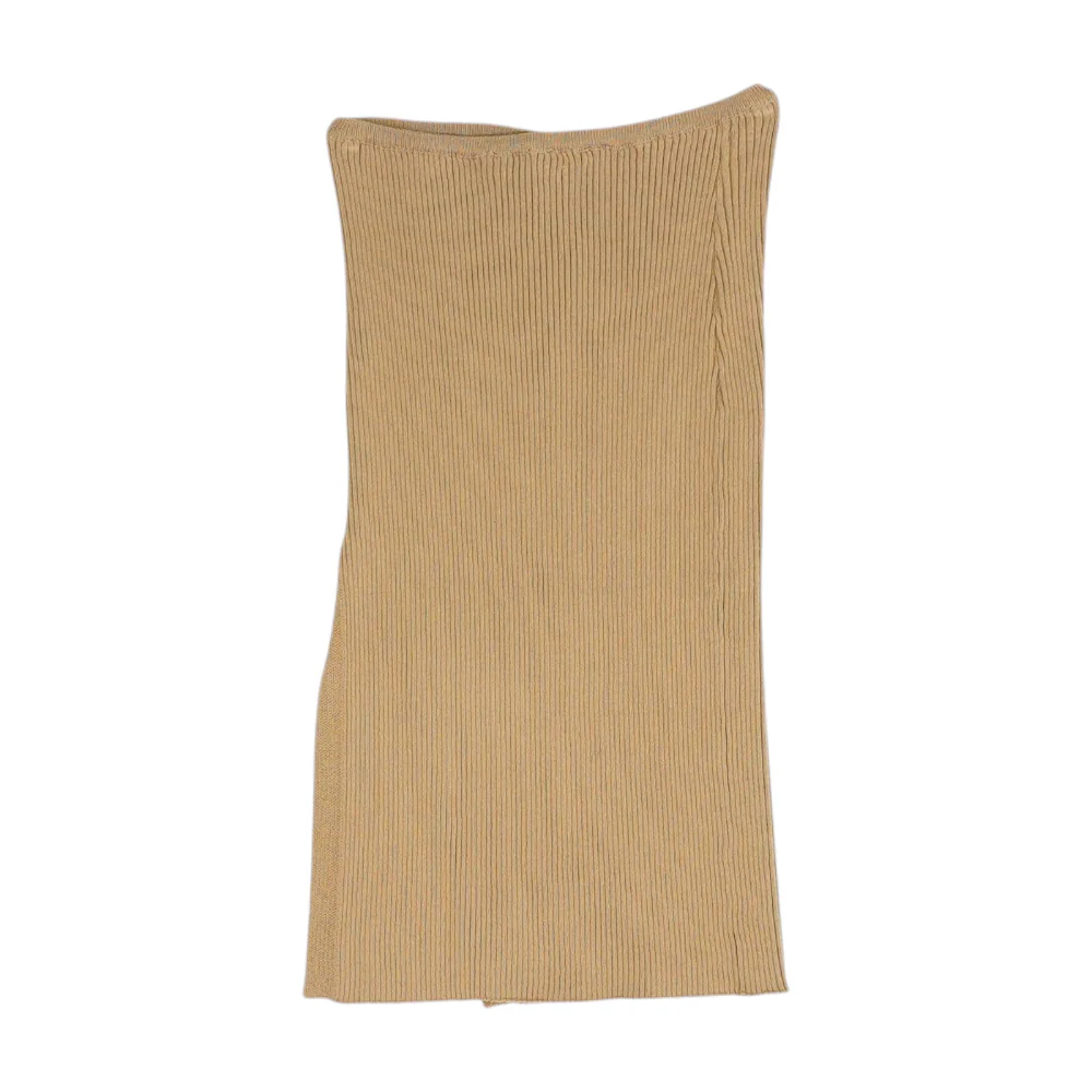 Tan Midi Skirt - Image 2