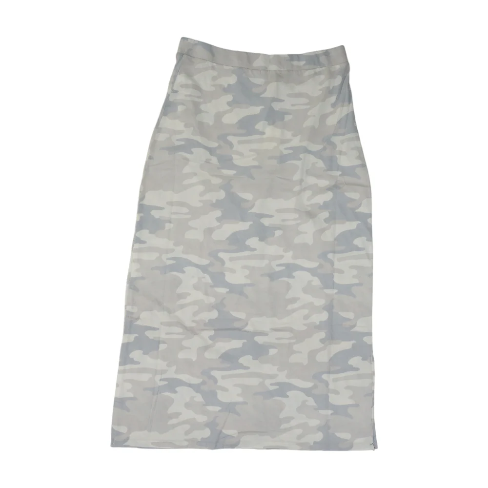White Camo Midi Skirt - Image 2