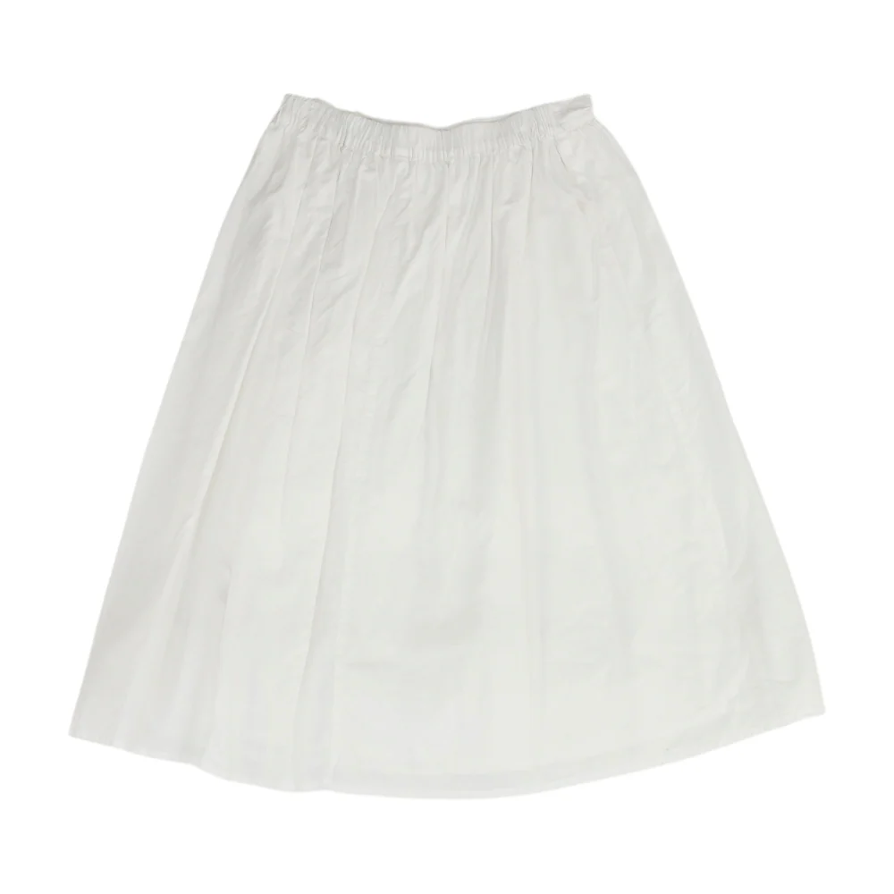 White Floral Skirt - Image 2