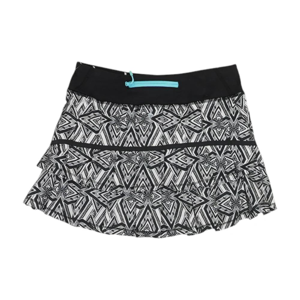 White Print Skort - Image 2