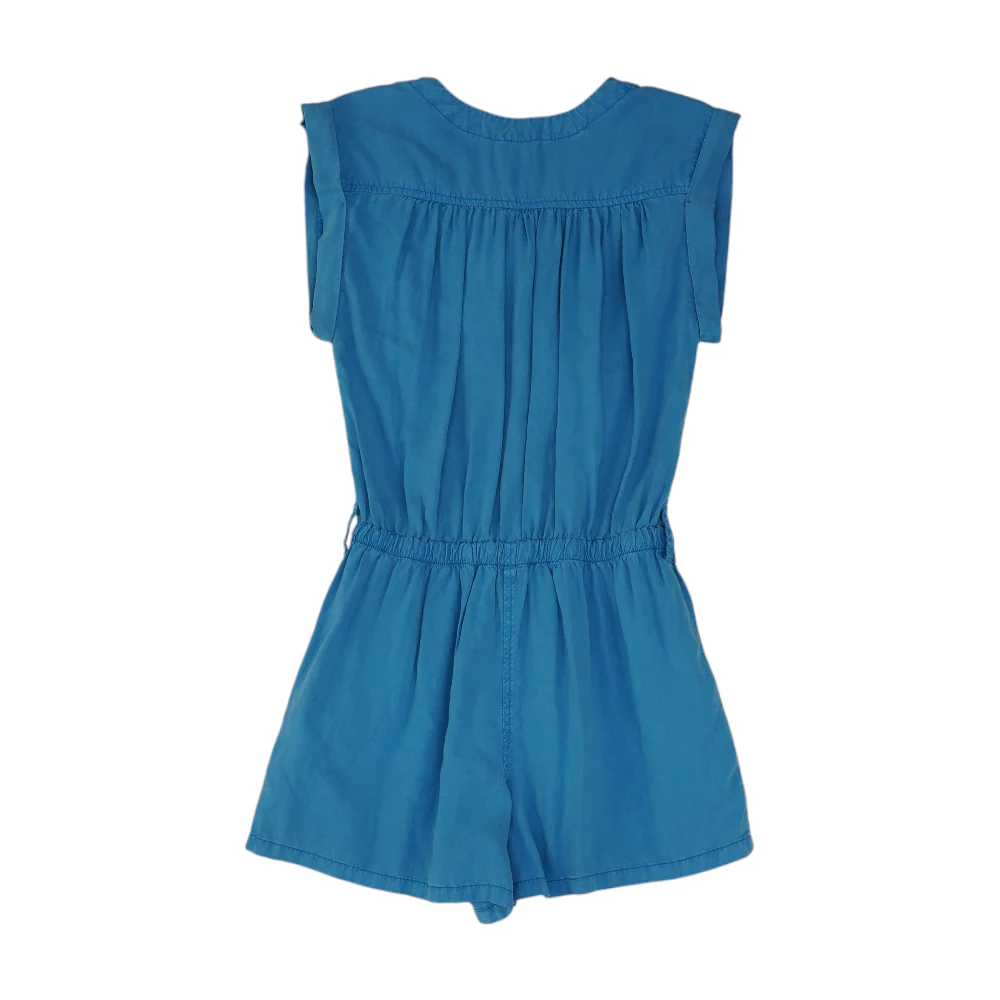 Blue Sleeveless One-Piece - Image 2