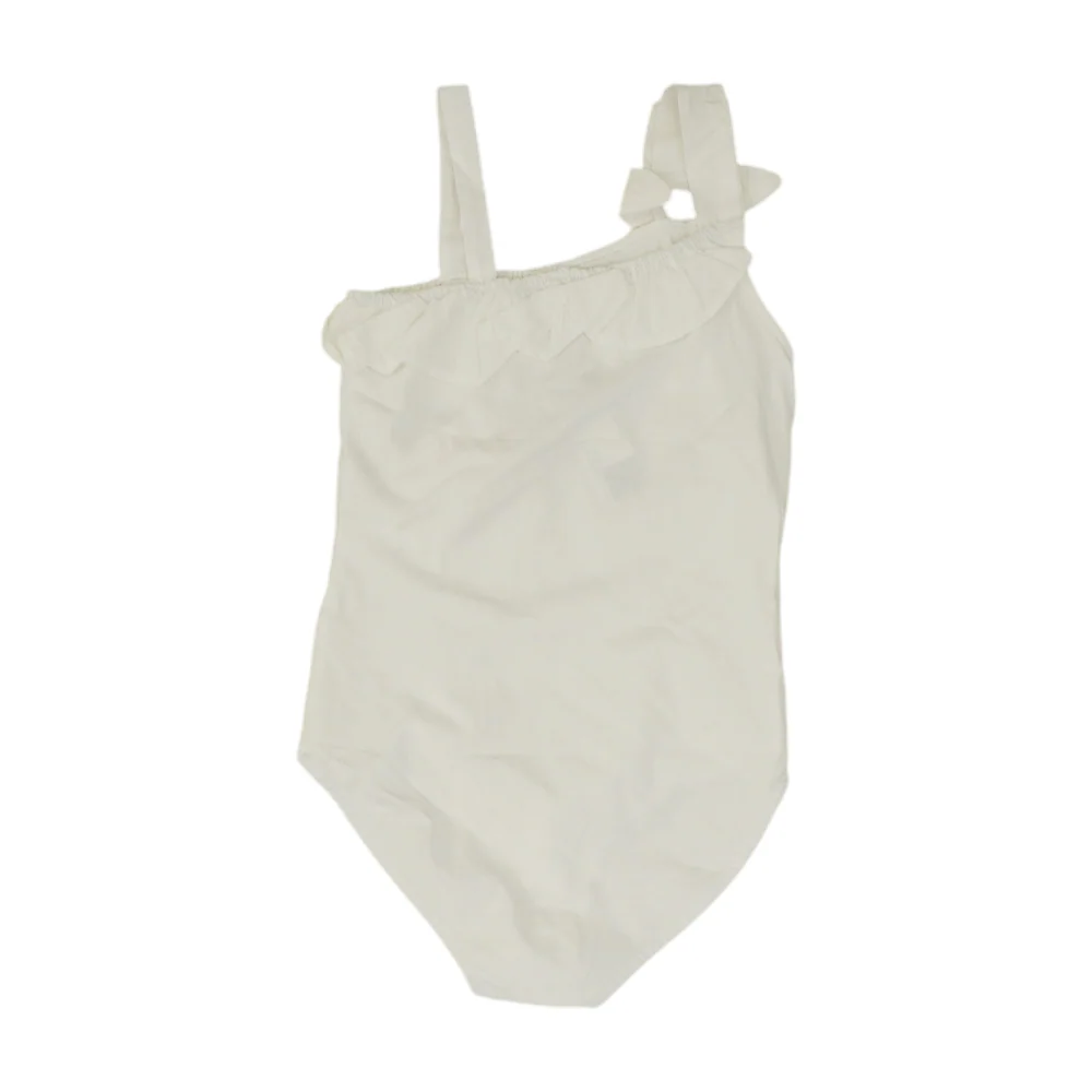 White Sleeveless One-Piece - Image 2