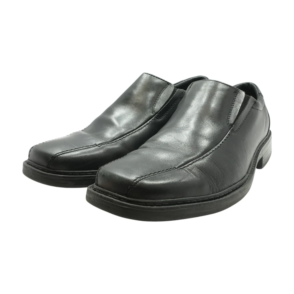 Black Slip-On Dress Shoes