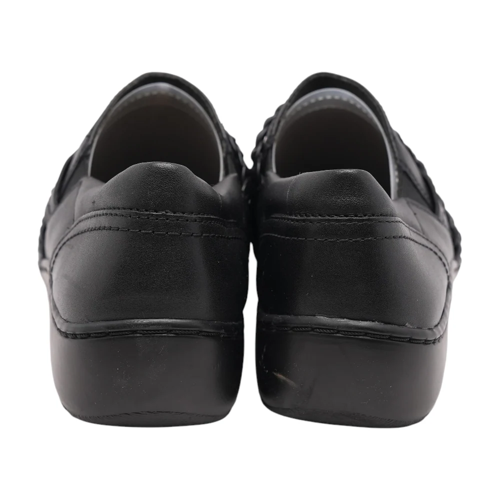 Black Slip-On Flats - Image 2