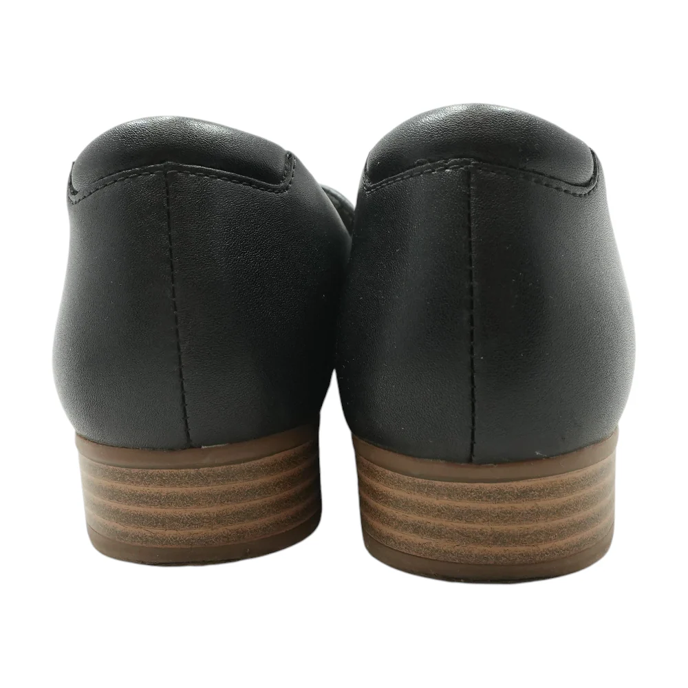 Black Slip-On Flats - Image 2