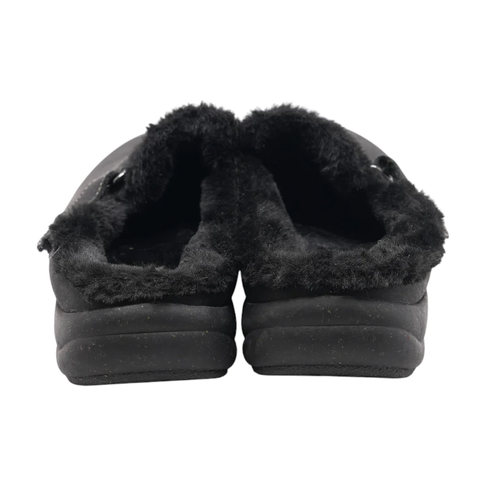 Black Slip-On Flats - Image 2