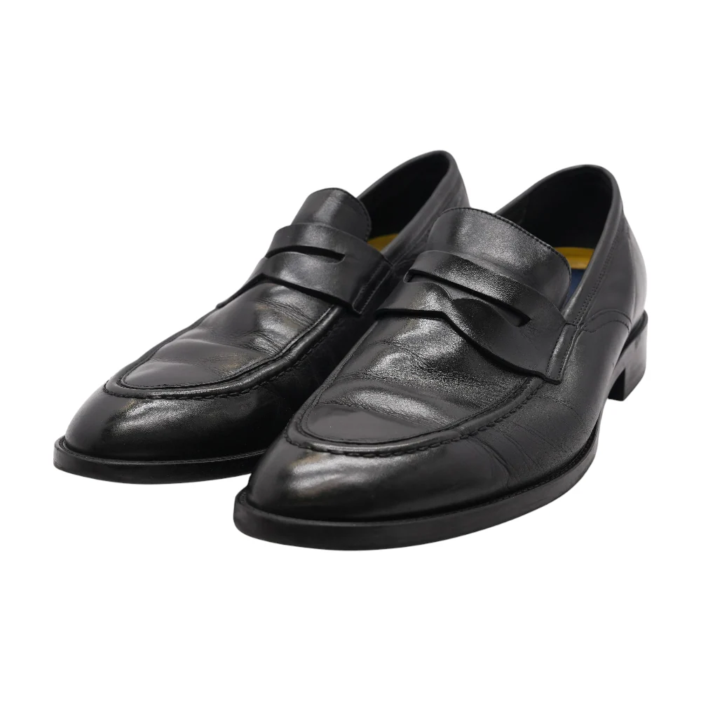 Black Slip-On Dress Shoes