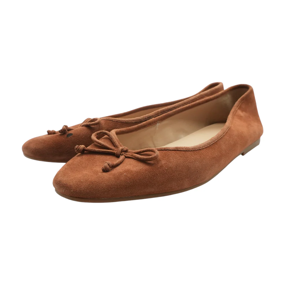 Brown Slip-On Flats