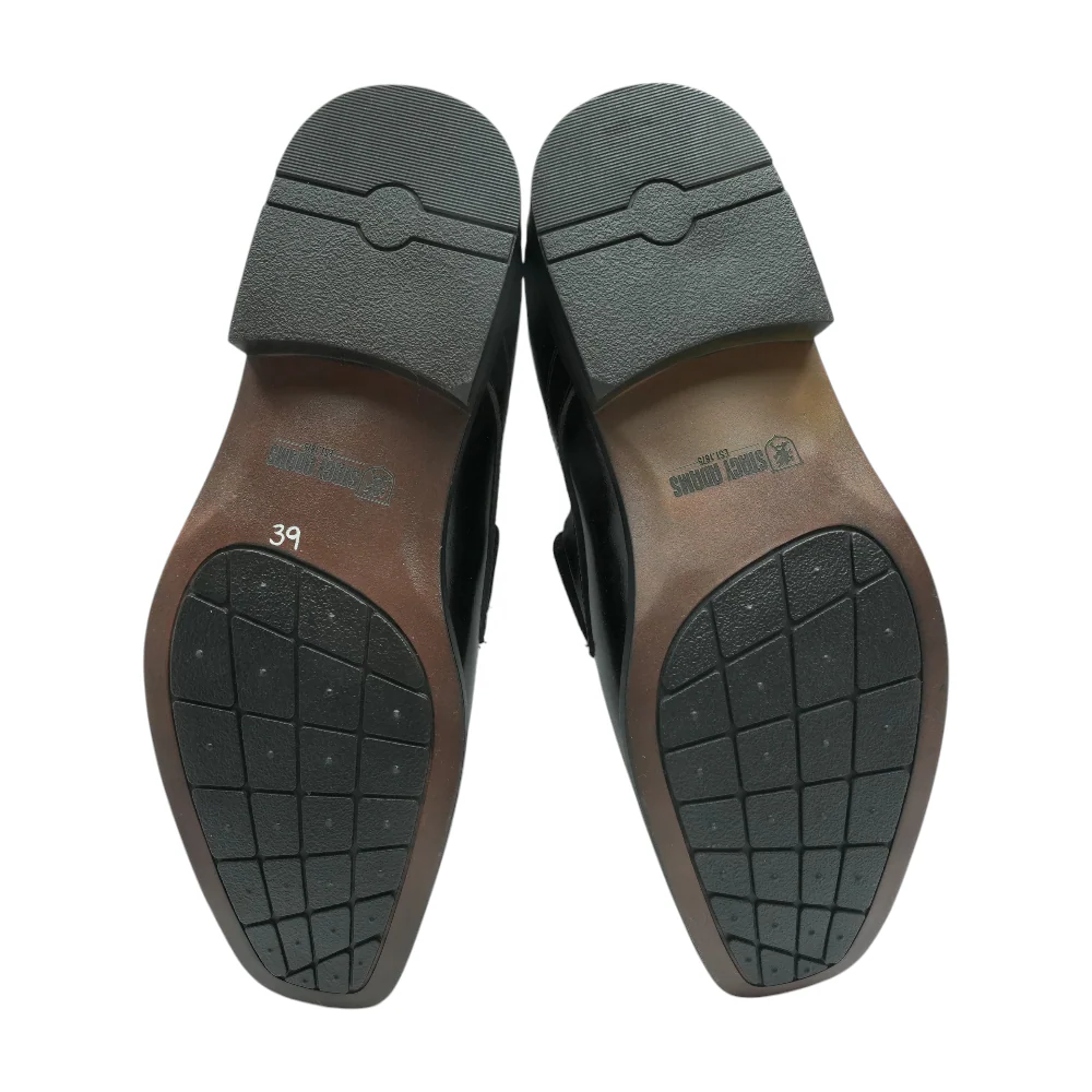 Black Slip-On Dress Shoes - Image 3