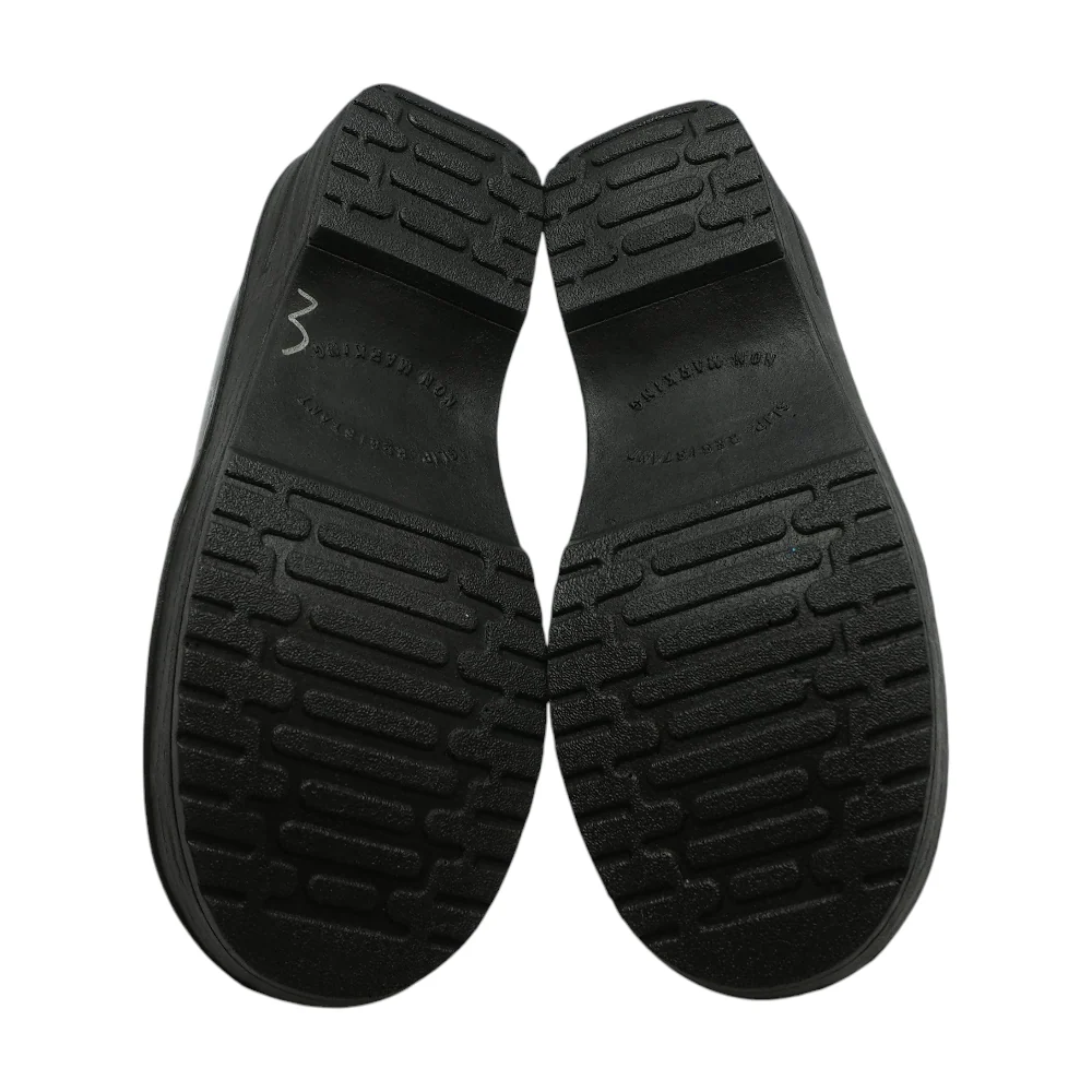 Black Slip-On Flats - Image 3