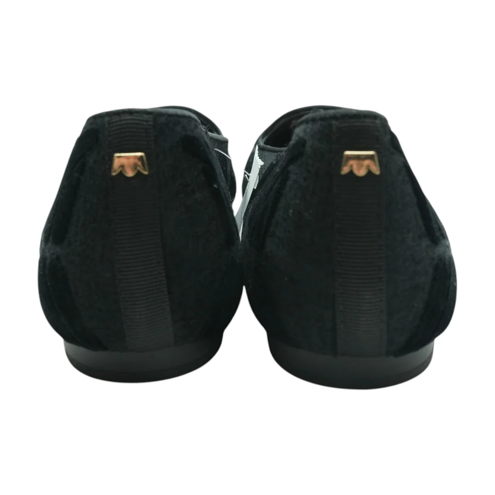 Black Slip-On Flats - Image 2