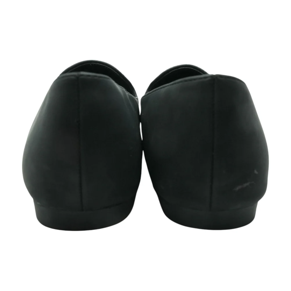 Black Slip-On Flats - Image 2