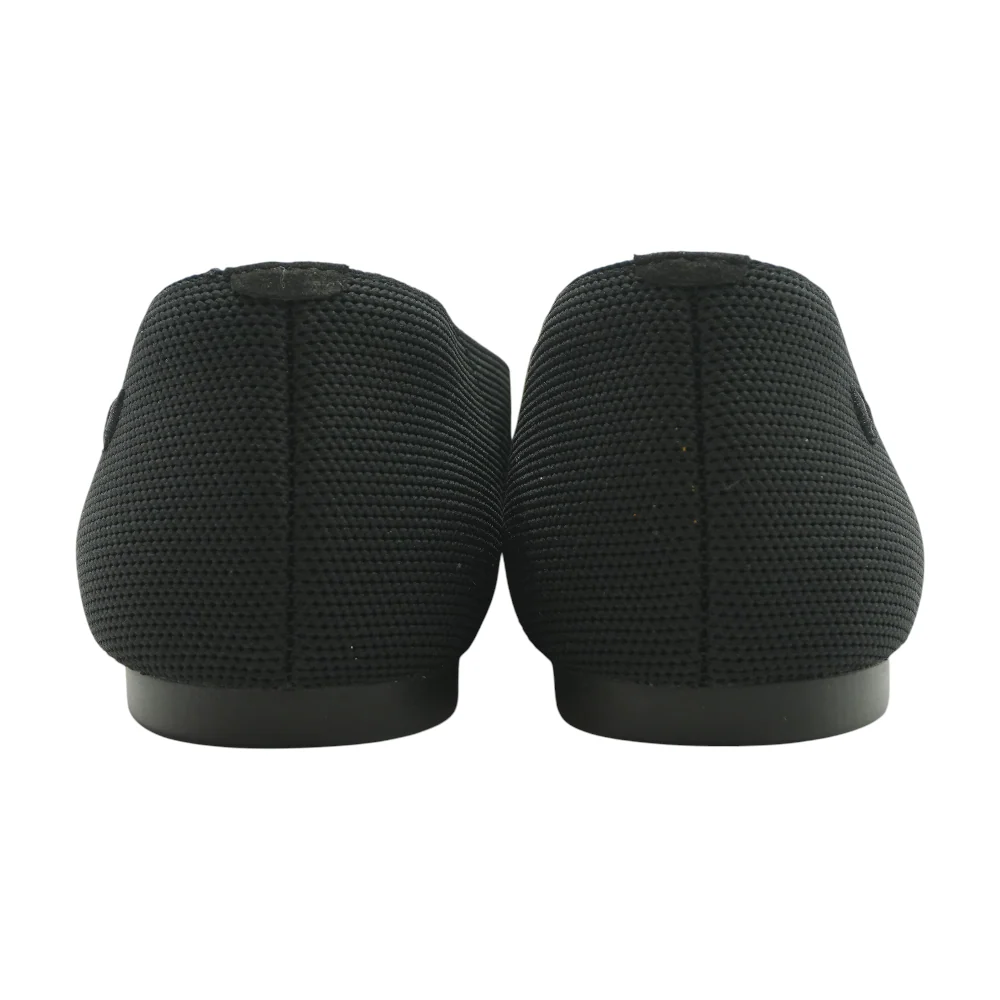 Black Slip-On Flats - Image 2