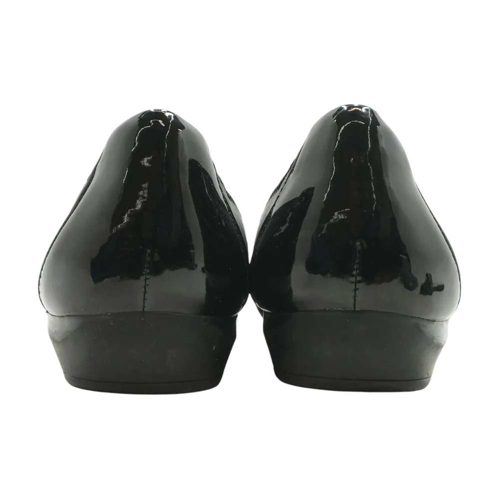 Black Slip-On Flats - Image 2