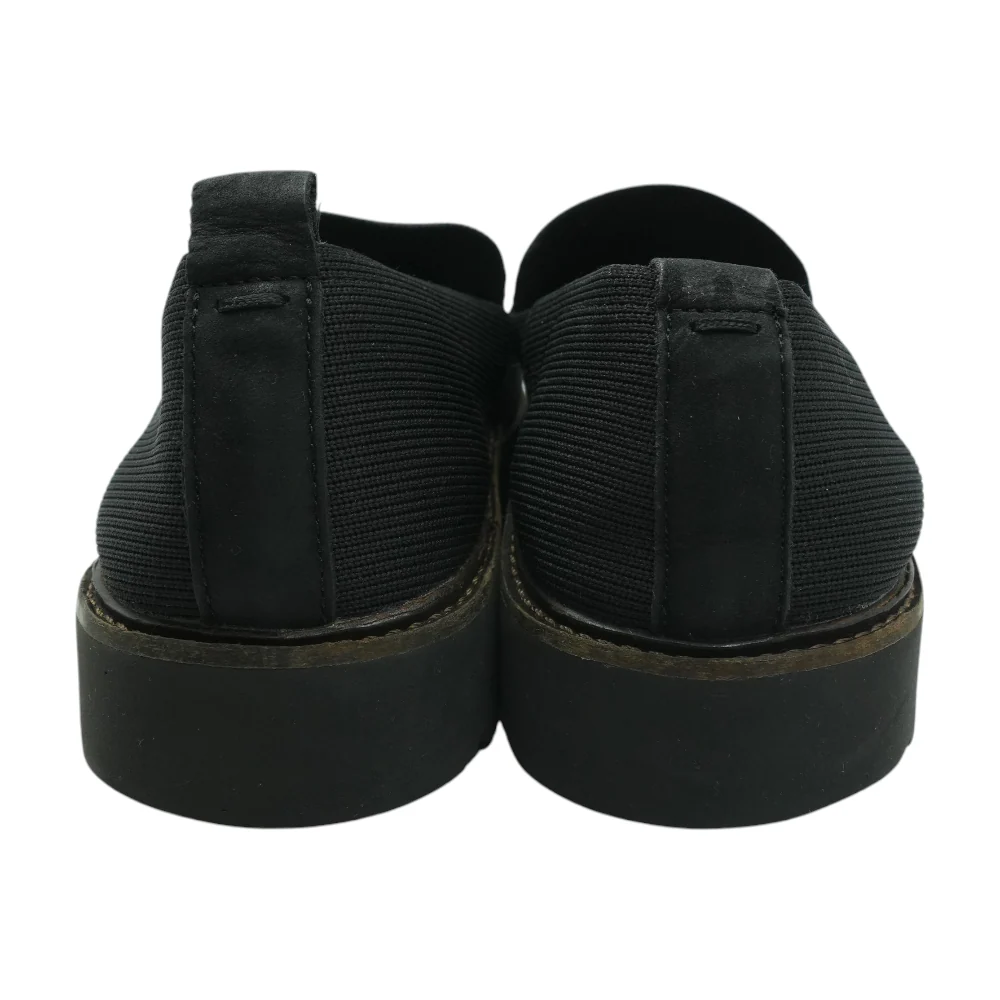 Black Slip-On Flats - Image 2