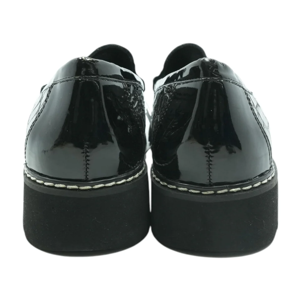 Black Slip-On Flats - Image 2