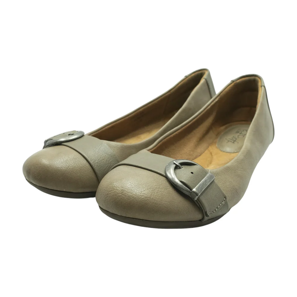 Brown Slip-On Flats