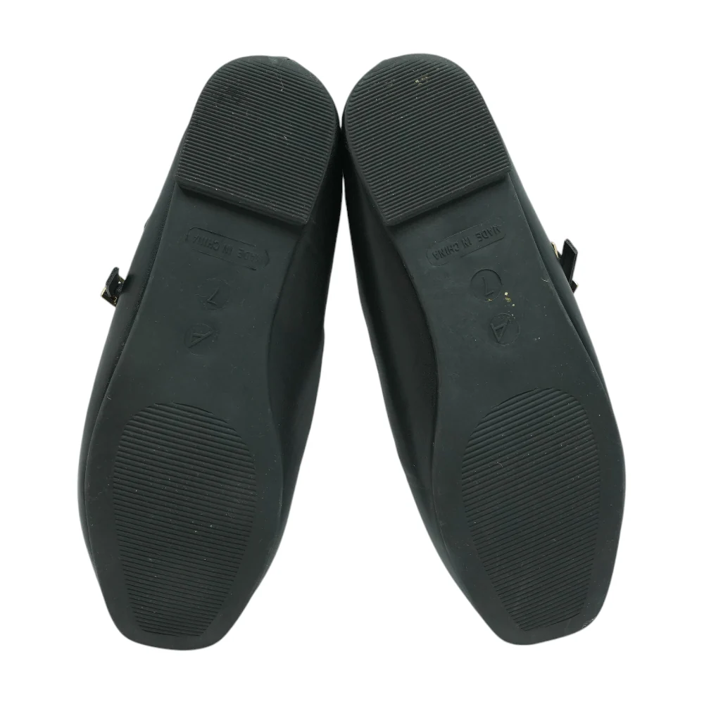 Black Slip-On Flats - Image 3