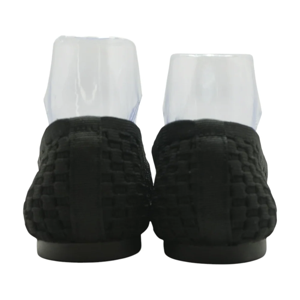 Black Slip-On Flats - Image 2