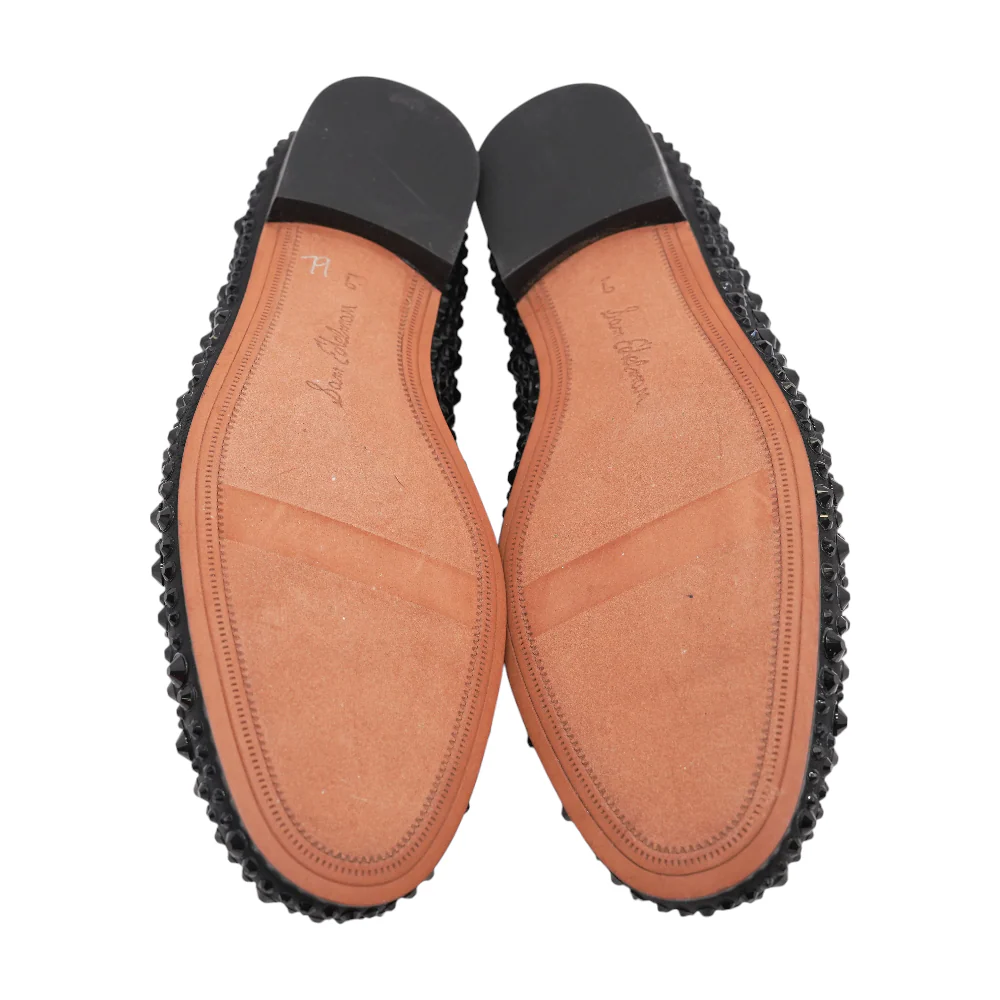 Black Slip-On Flats - Image 3