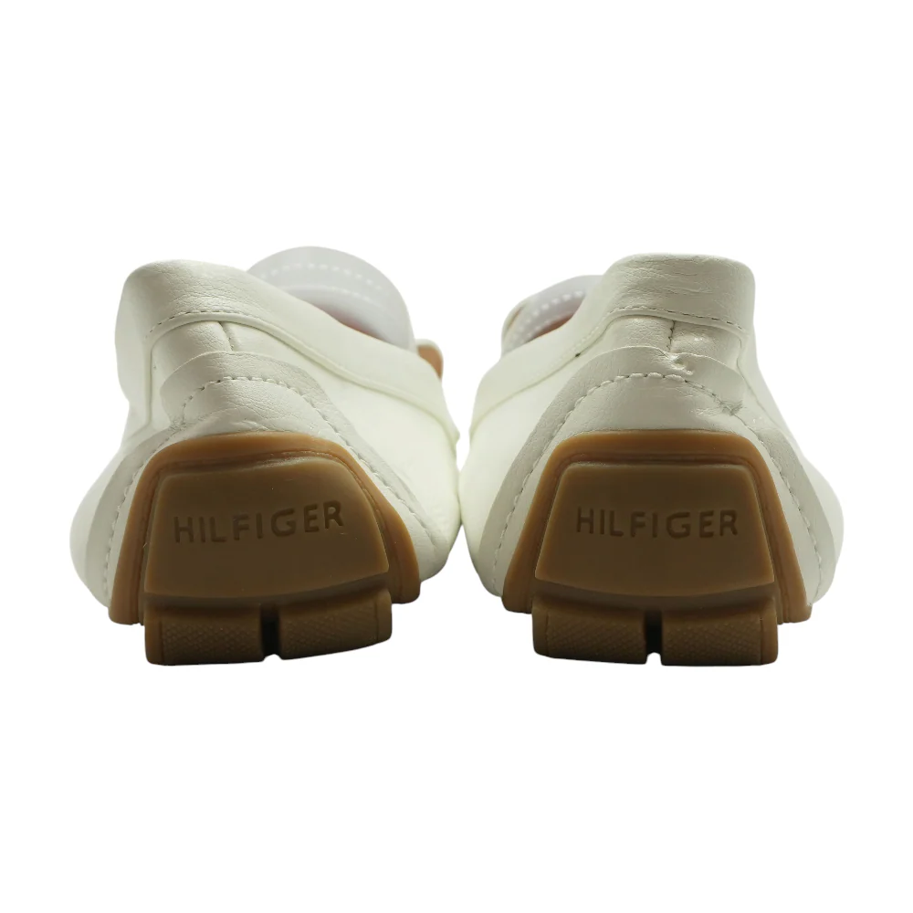 White Slip-On Flats - Image 2