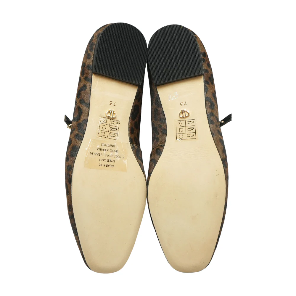 Brown Slip-On Flats - Image 3