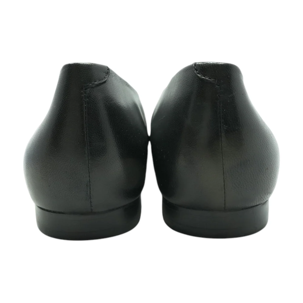 Black Slip-On Flats - Image 2