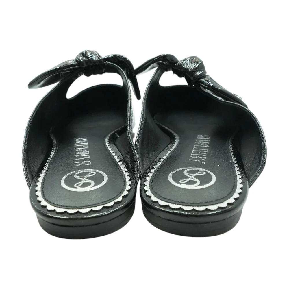 Black Slip-On Flats - Image 2