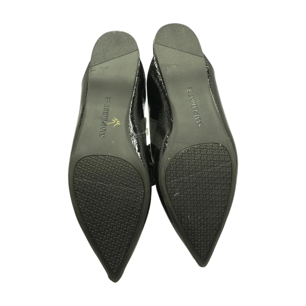 Black Slip-On Flats - Image 3