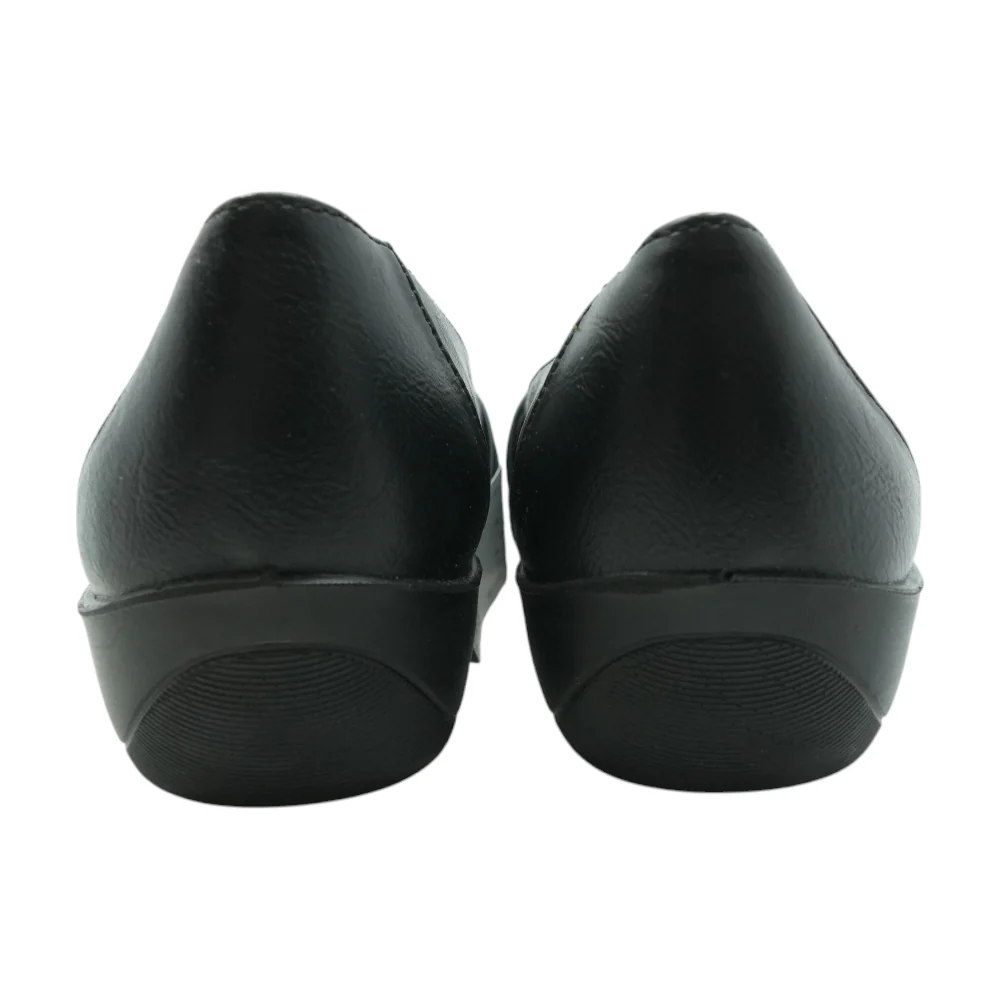 Black Slip-On Flats - Image 2