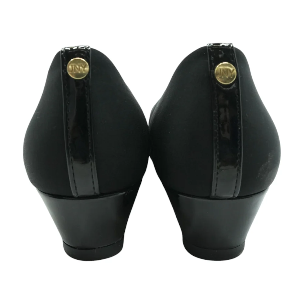 Black Slip-On Flats - Image 2