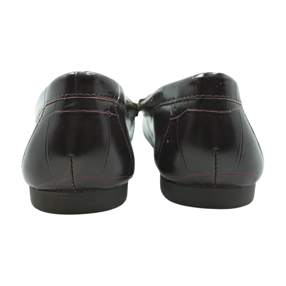 Deep Purple Slip-On Flats - Image 2