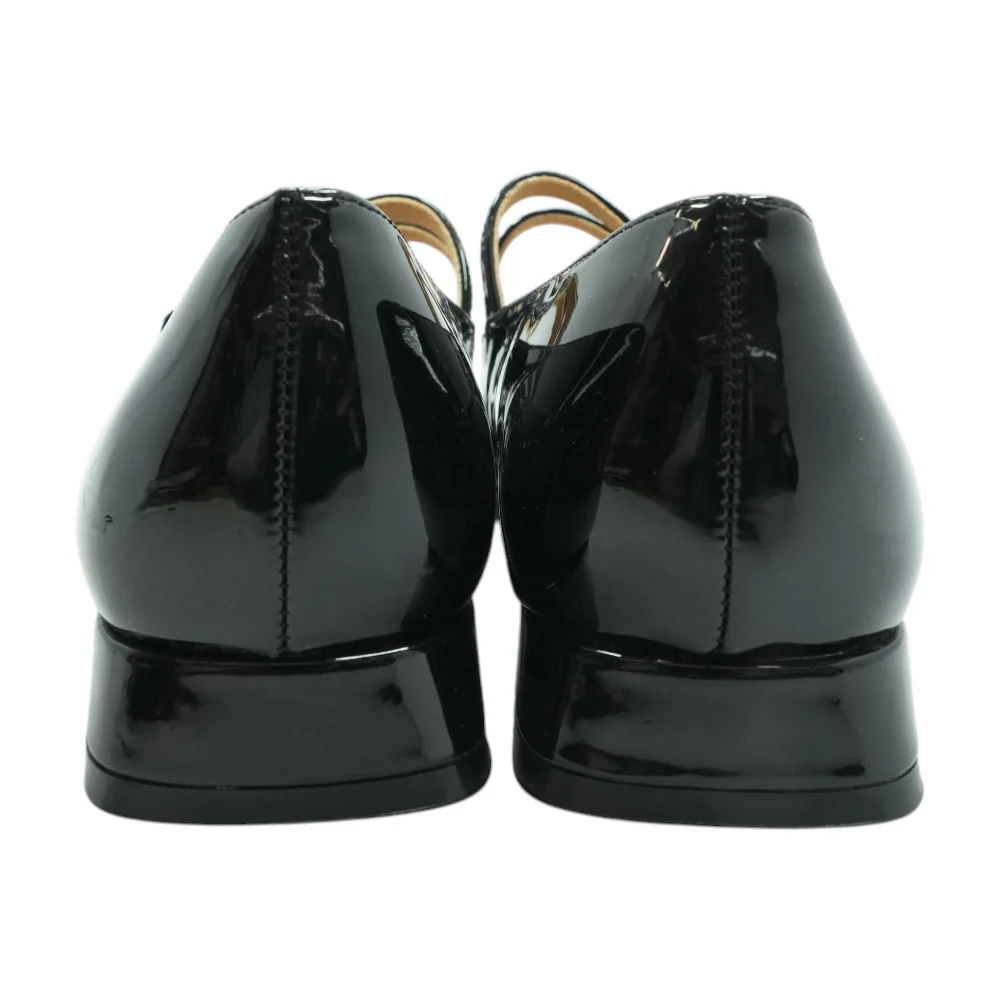 Black Slip-On Flats - Image 2