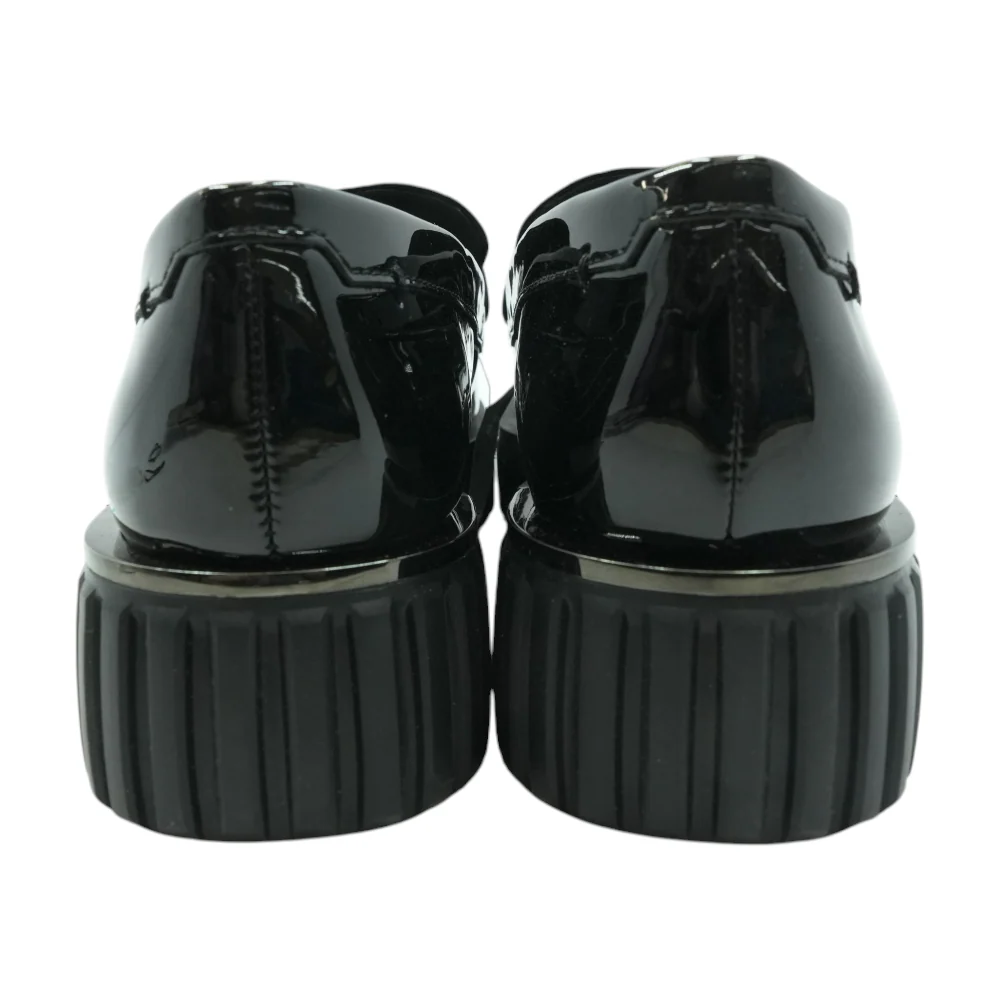 Black Slip-On Flats - Image 2