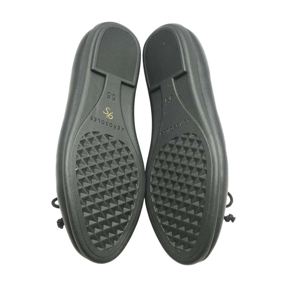 Black Slip-On Flats - Image 3