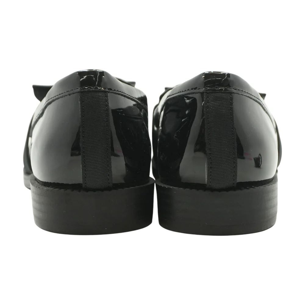 Black Slip-On Flats - Image 2