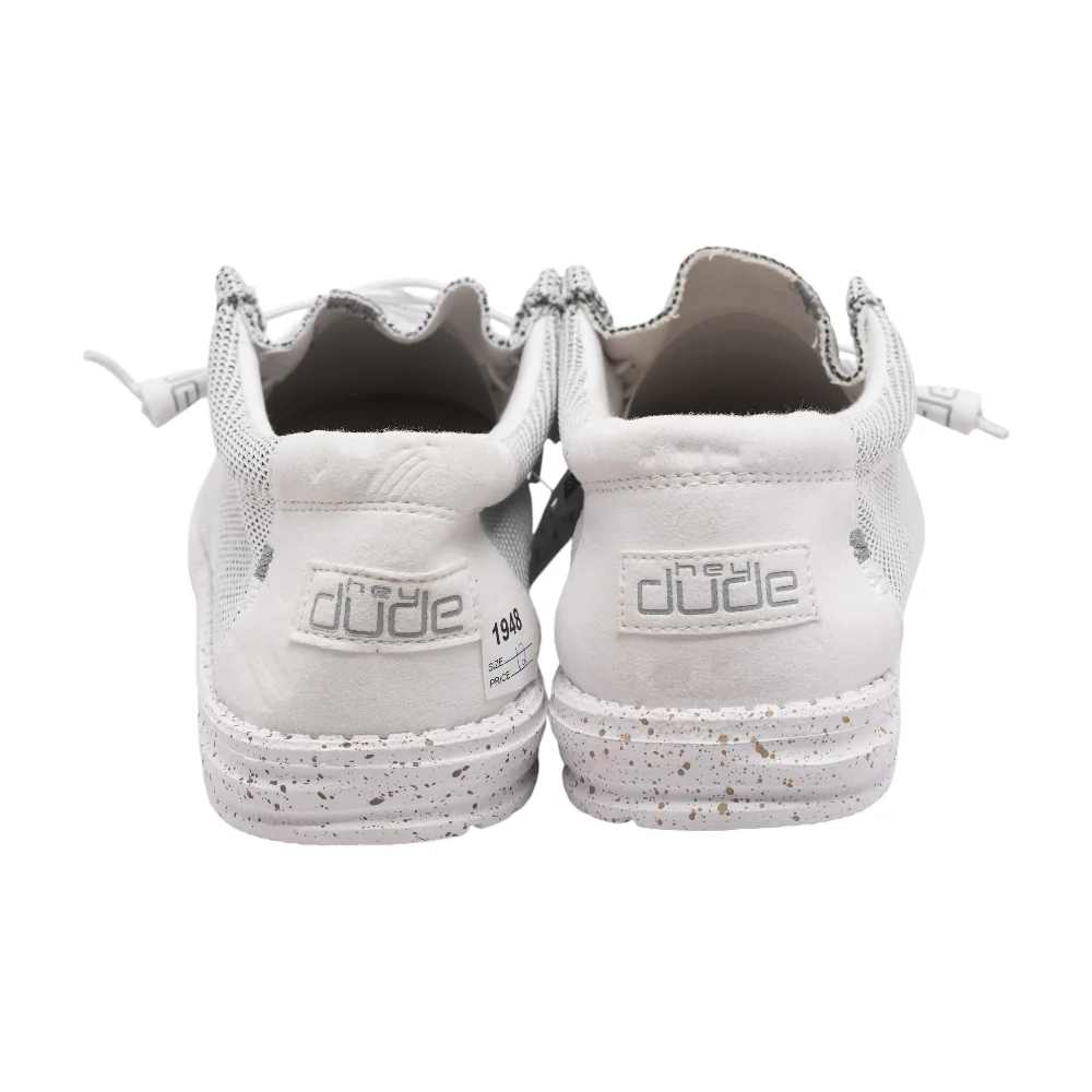 White Slip-On Casual Shoes - Image 2