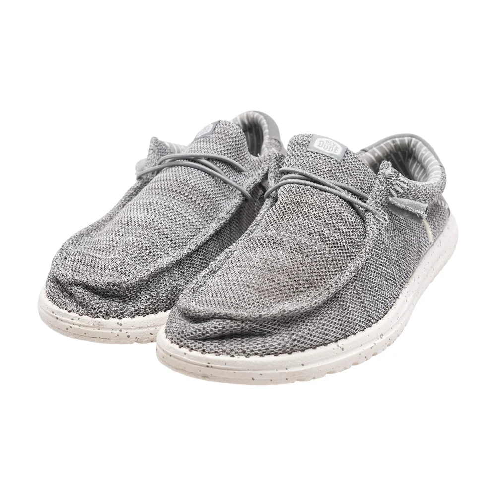 Gray Slip-On Casual Shoes
