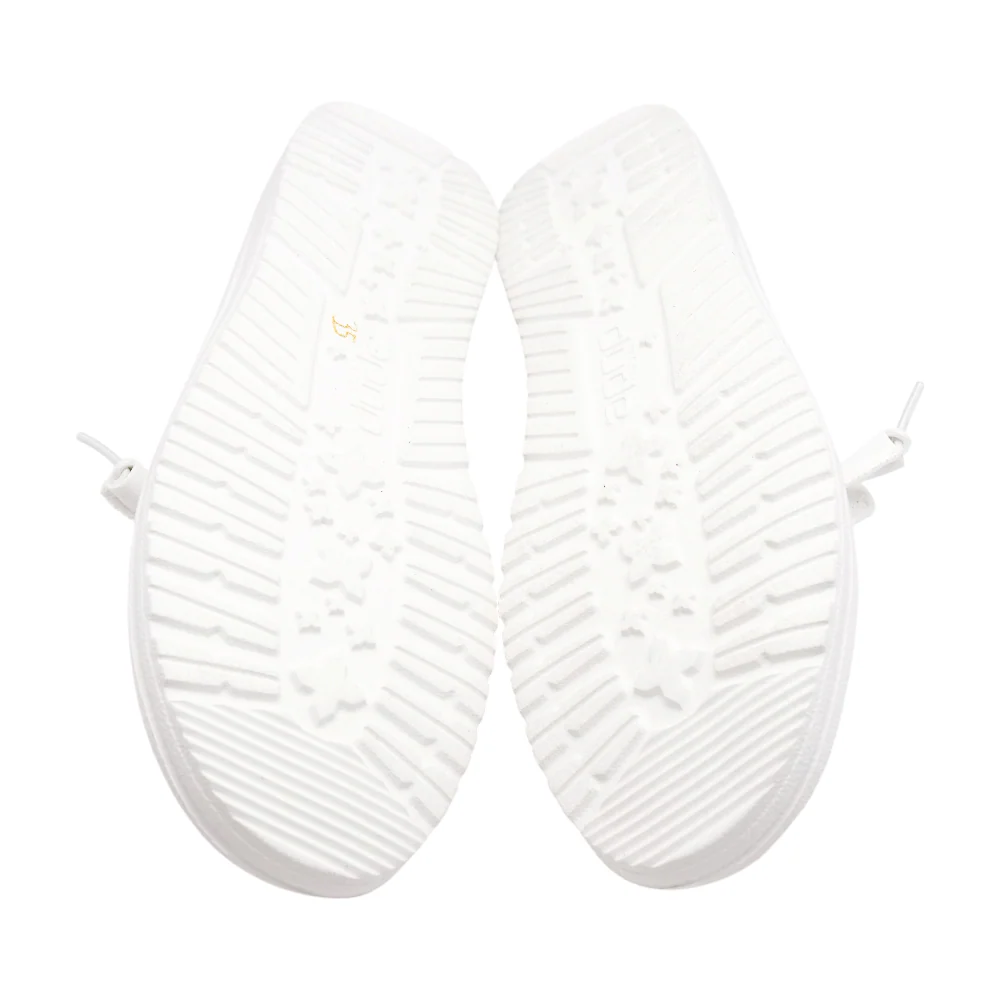 White Slip-On Flats - Image 3