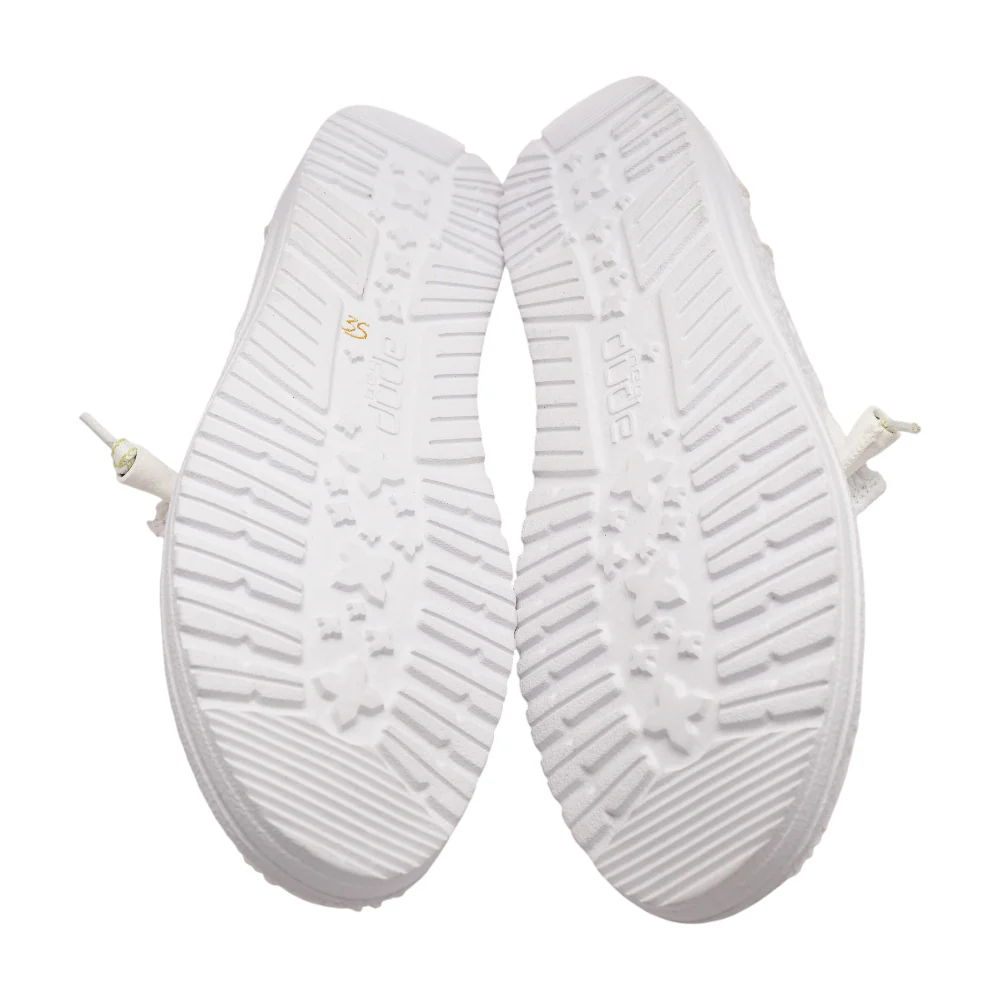 White Slip-On Flats - Image 3