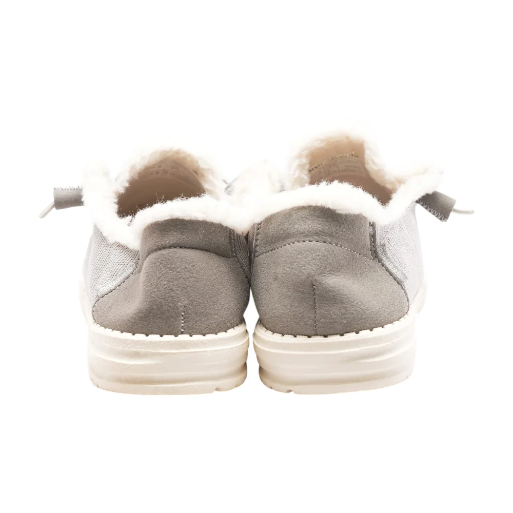 Gray Slip-On Flats - Image 2