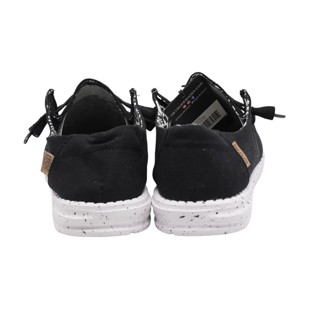 Black Slip-On Flats - Image 2