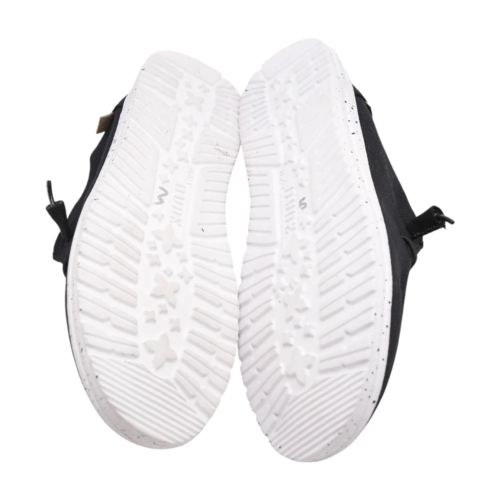 Black Slip-On Flats - Image 3