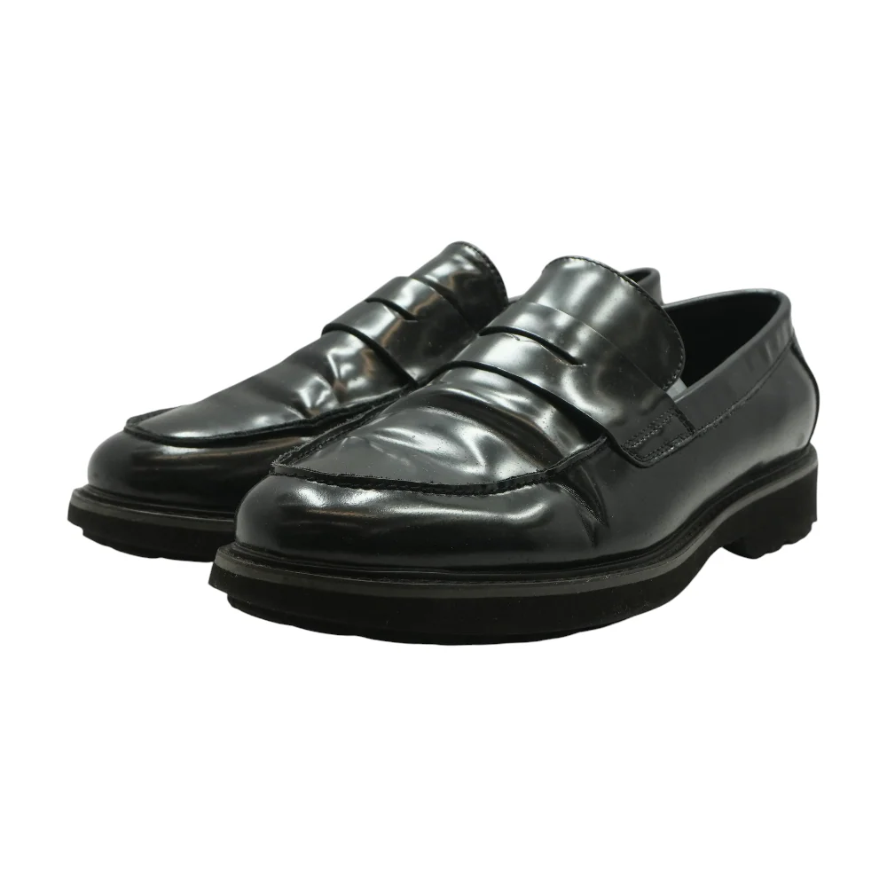 Black Slip-On Dress Shoes
