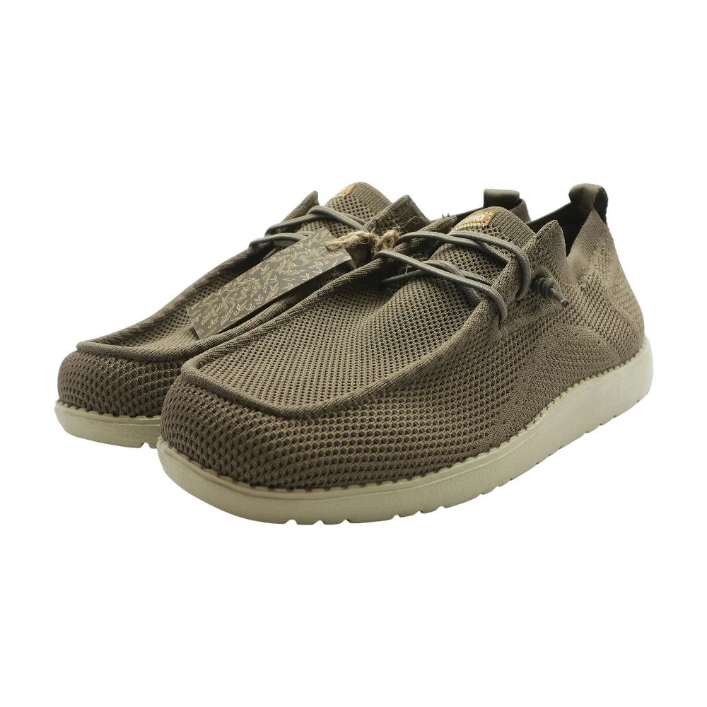 Brown Slip-On Casual Shoes